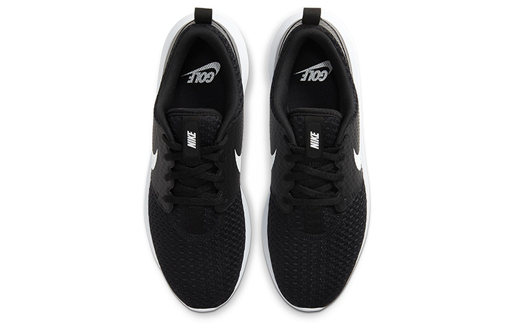 Женские кроссовки Nike Roshe G (черно-белые) — Чёрный / белый — фото 4