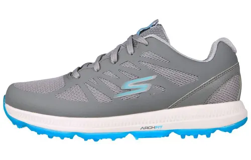 Skechers Go Golf Shoes Women's Low Top Gray/Blue
