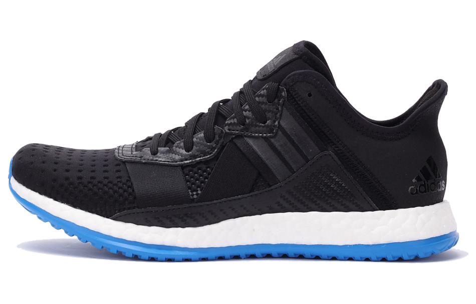 Adidas Pure Boost Zg Trainer Core Black Shock Blue