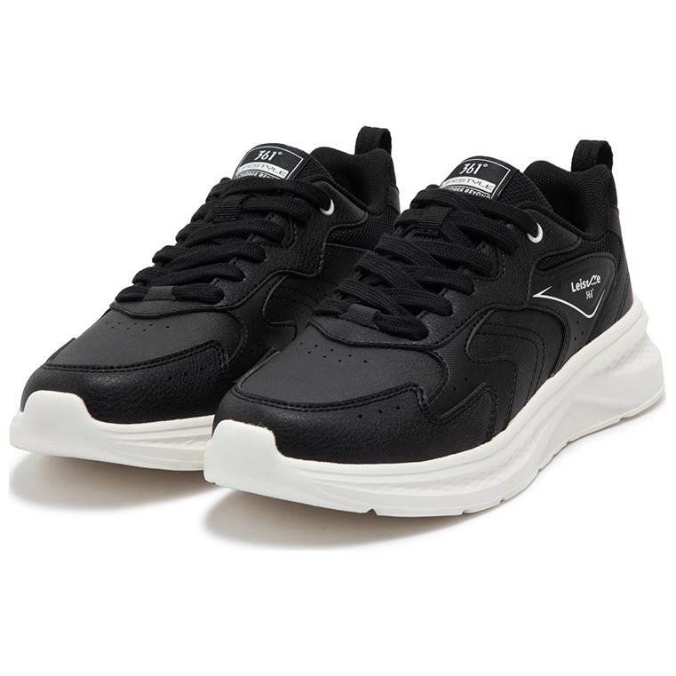 361° Cushioning Lightweight Low top Casual Running Shoes Women’s Black White