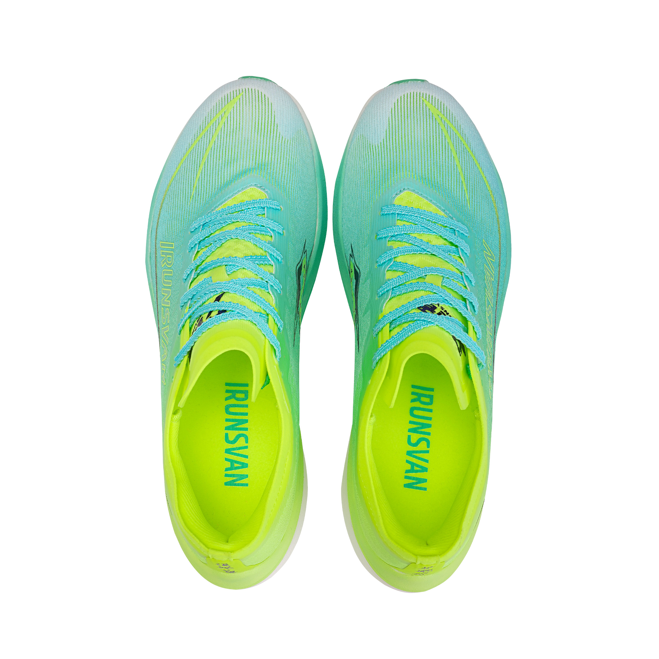 IRUNSVAN Low top Running Shoes Unisex Dancing Greenery