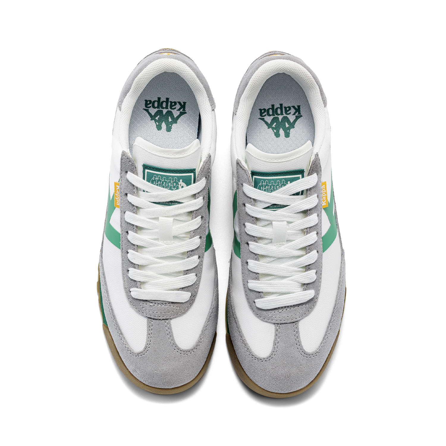 Kappa Vintage Slip Resistant Low top Running Shoes Unisex Gray