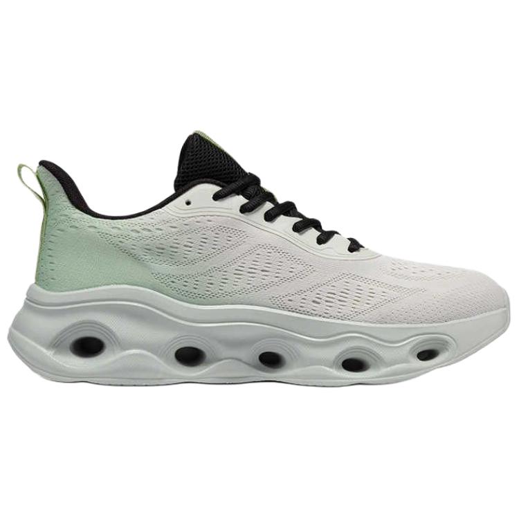 361° Vortex Chain CITY Running Shoes Men’s Low Top Antarctic Gray Tender Lotus Green