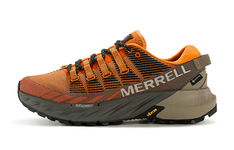 MERRELL Agility Peak 4 Non Slip And Waterproof Breathable Low top Running Shoes Men’s Orange