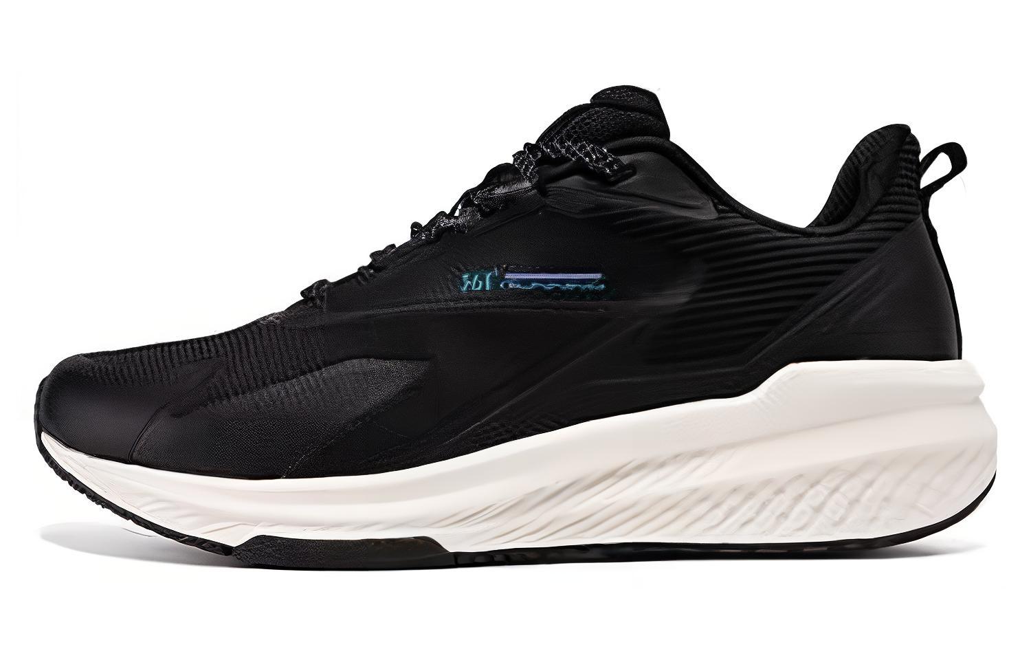 361° Cushioning, Wear Resistant Low top Running Shoes Men’s Black Cyan