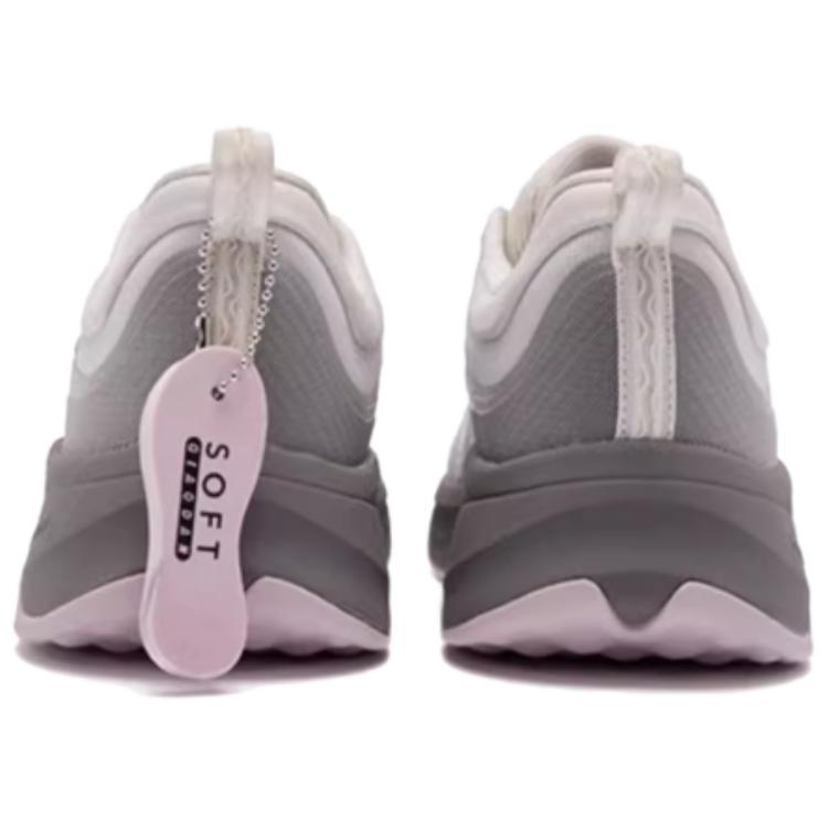QIAODAN Practicable Cushioning Rebound Low top Training Sprint Running Shoes Women’s Gray