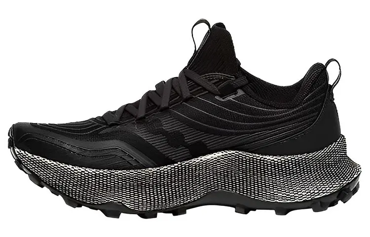 Saucony Endorphin Trail Black Gravel Women's