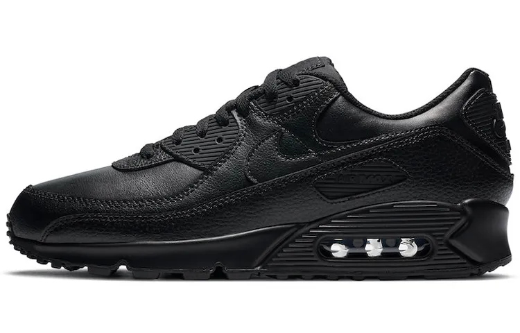 Nike Air Max 90 Leather 'Triple Black'