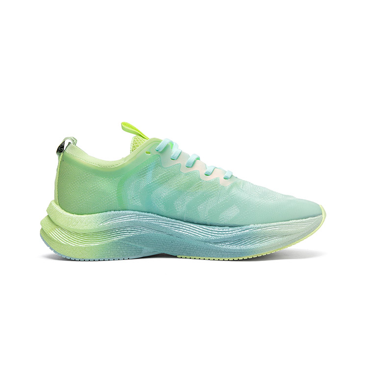LPMX Running Shoes Men’s Low Top White Pine Stone Green