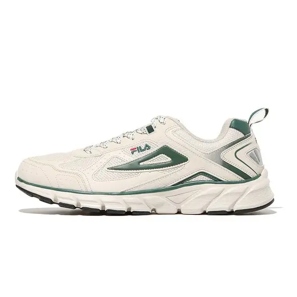 FILA Abrasion Resistant Breathable Low top Running Shoes Men's Beige