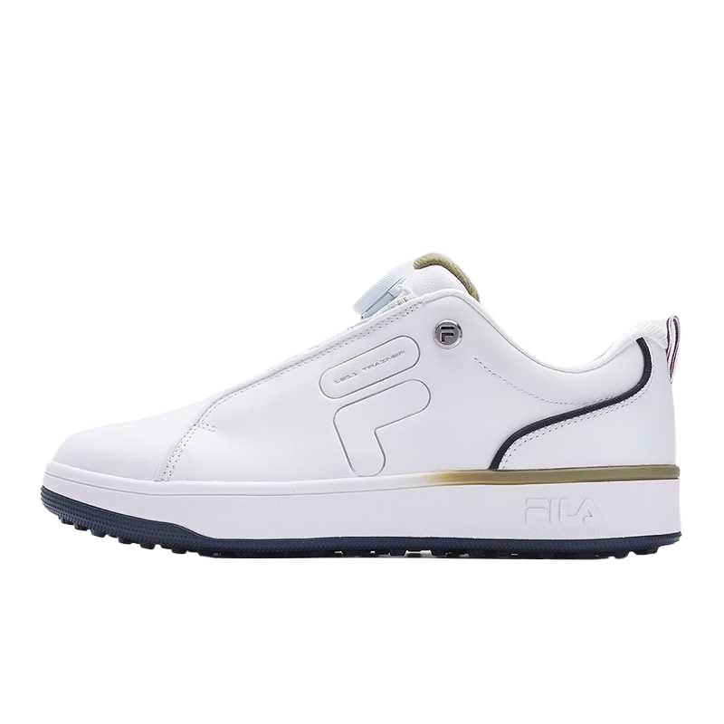 FILA Fila GF 1911 Trainer Comfortable and Fashionable Low-top Golf Shoes Men's White