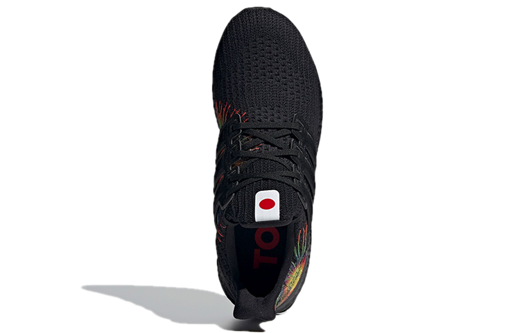 Кроссовки adidas ULT (черно-желто-красные) — Чёрный / жёлтый / красный — фото 5