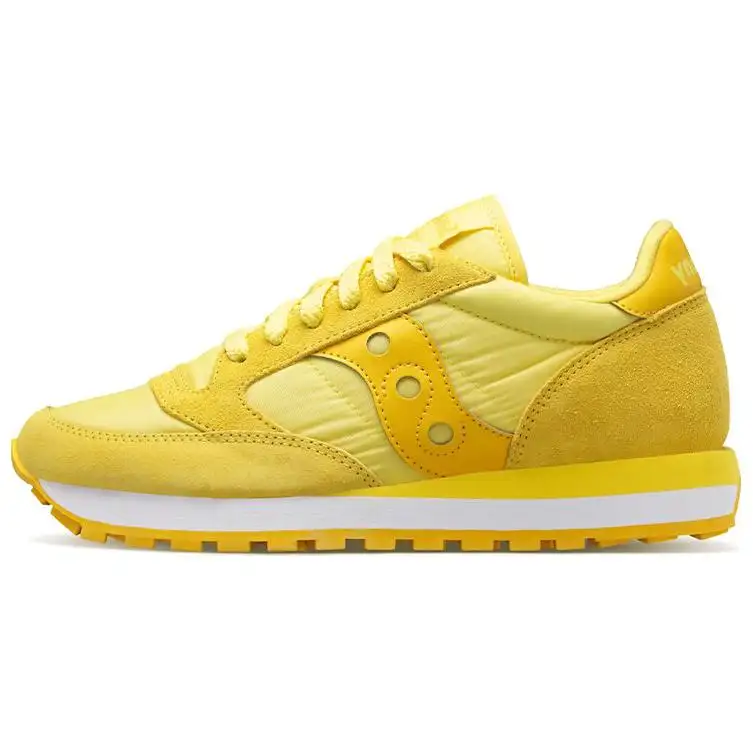 Saucony Jazz Original Running Shoes Women's Low Top Yellow/White