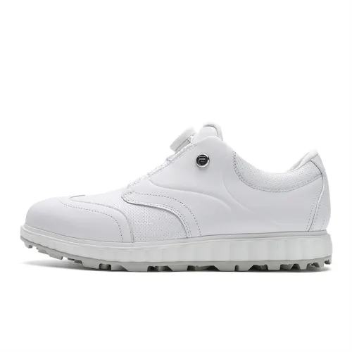 FILA NOBLE Cushioning Lightweight Low top Golf Shoes Men's FILA White