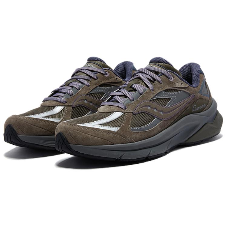 Saucony Kinvara Pwr Running Shoes Unisex Gray Brown