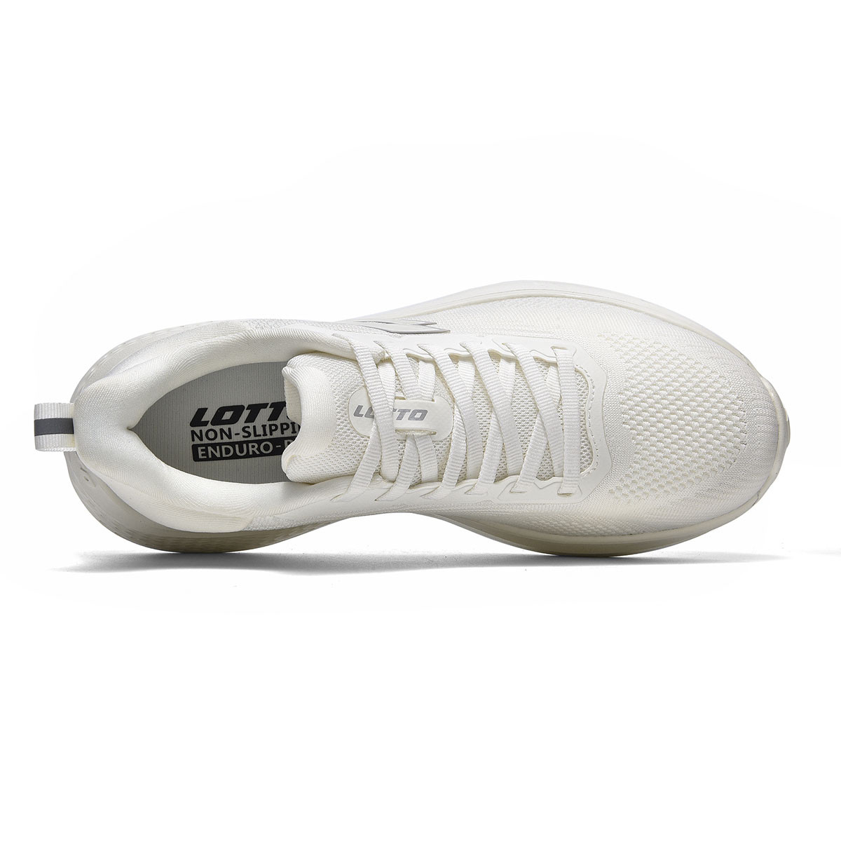 LOTTO Slip Resistant Abrasion Resistant Low top Casual Running Shoes Women’s Ivory White