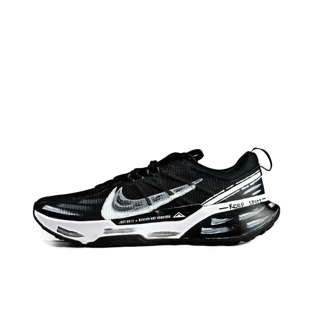 Nike Juniper Trail 2 Breathable Low top Running Shoes Men’s Black White