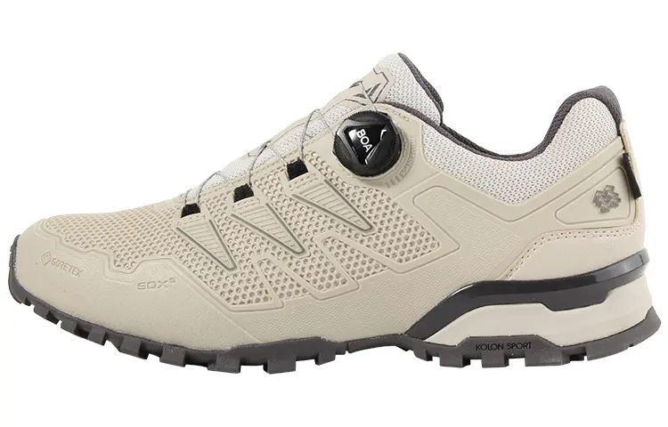 KOLON SPORT 24Nature Outdoor Shoes Women's Low Top Beige Yellow