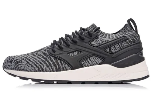 Li Ning Textile, TPU Abrasion Resistant Cushioning Breathable Slip Resistant Lightweight Low top Running Shoes Unisex