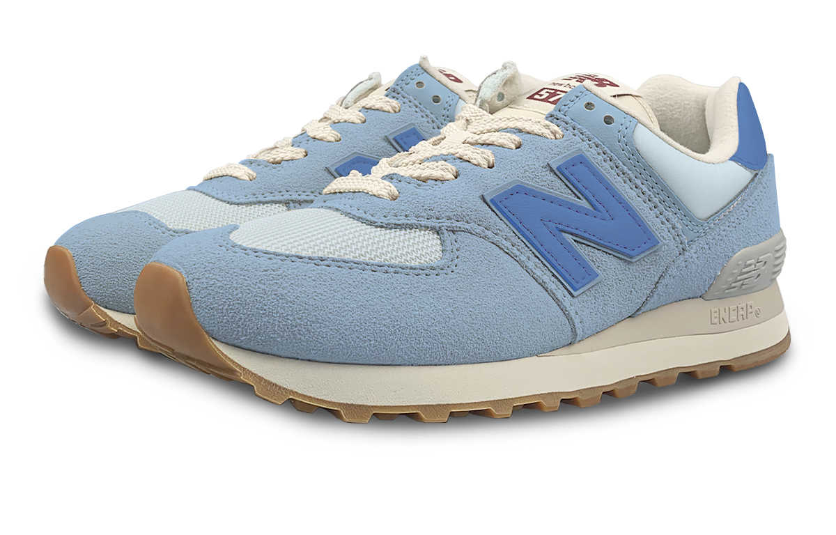 New Balance NB 574 Abrasion Resistant Low top Running Shoes Women’s Blue