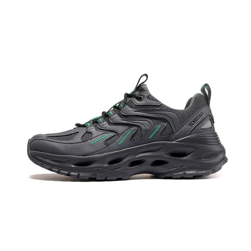 TOREAD 2.0 Upgraded, Slightly Larger Size Breathable And Slip Resistant Low top Outdoor Shoes Men’s Dark Gray Green