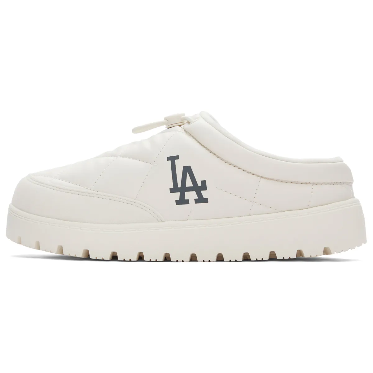 MLB Los Angeles Dodgers Low-top Insulated Shoes Unisex Cream