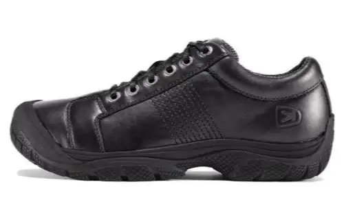 Keen Utility Comfortable Round Toe Cushioning, Wear Resistant Low top Outdoor Shoes Men's Black