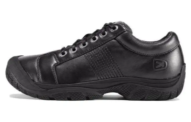 Keen Utility Comfortable Round Toe Cushioning, Wear Resistant Low top Outdoor Shoes Men's Black