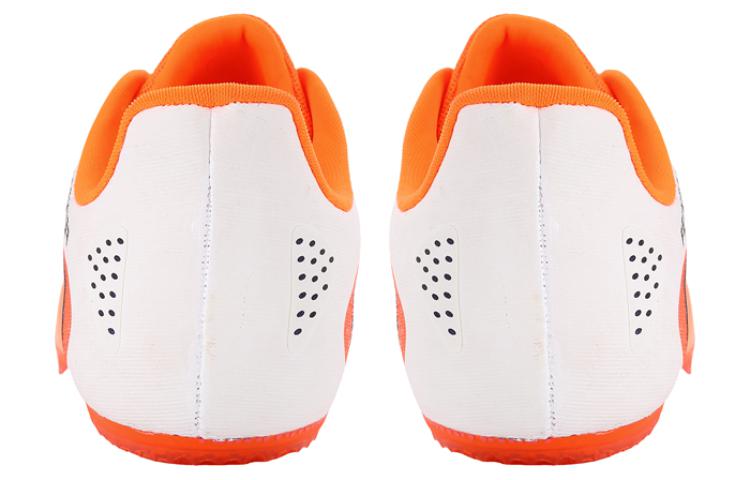 FEINECE Running Shoes Unisex Low Top White Orange