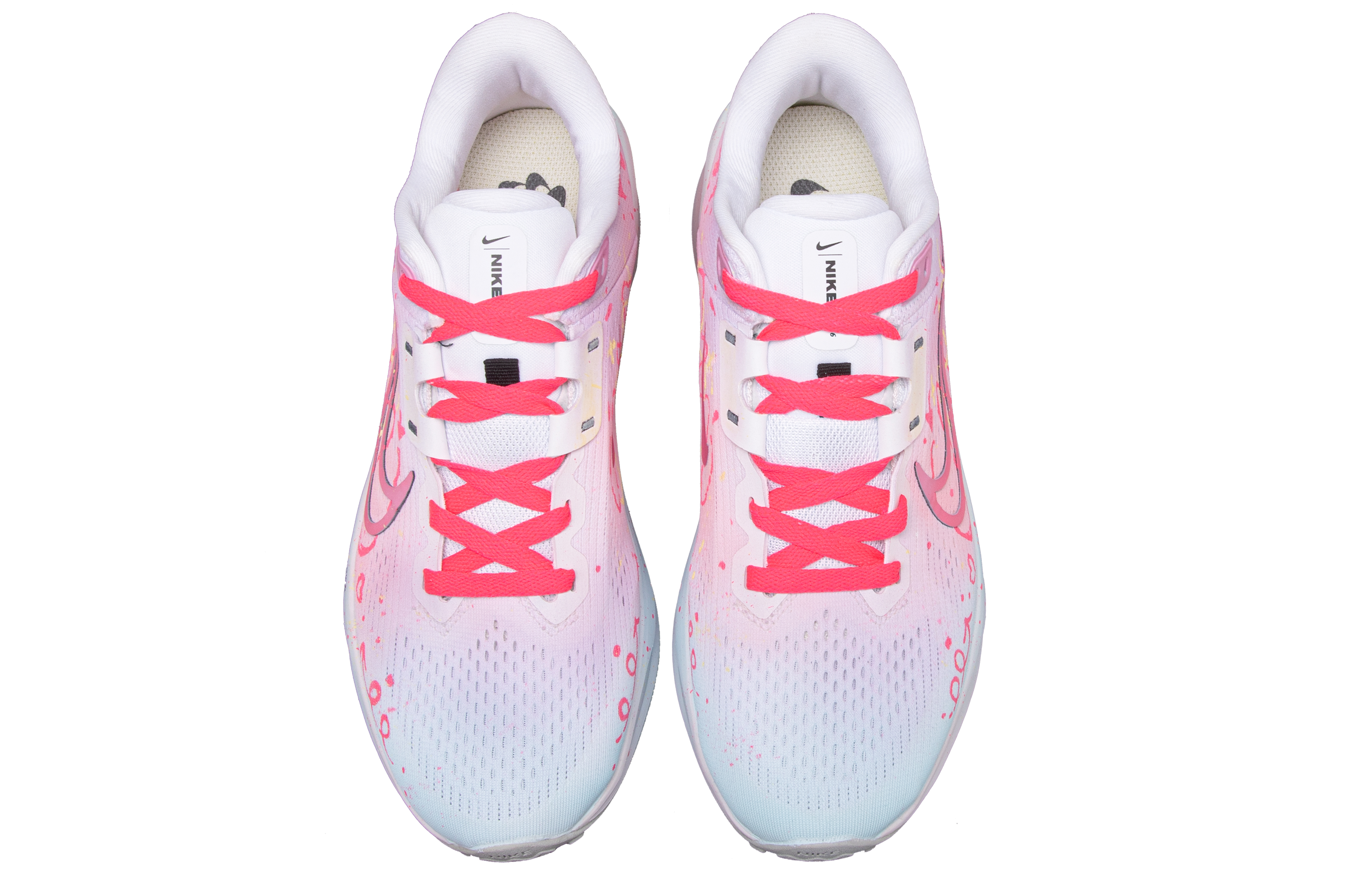 Nike Quest 6 Slip Resistant Abrasion Resistant Low top Running Shoes Unisex Pink