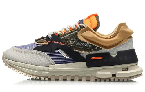 Li Ning 001 Ingenuity Slip Resistant, Abrasion Resistant, Breathable, Lightweight Low top Running Shoes Women's