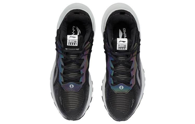 Li Ning Cloud Shield PLUS Textile, Synthetic Leather Abrasion Resistant Breathable Low top BOOM/Li Ning Cloud