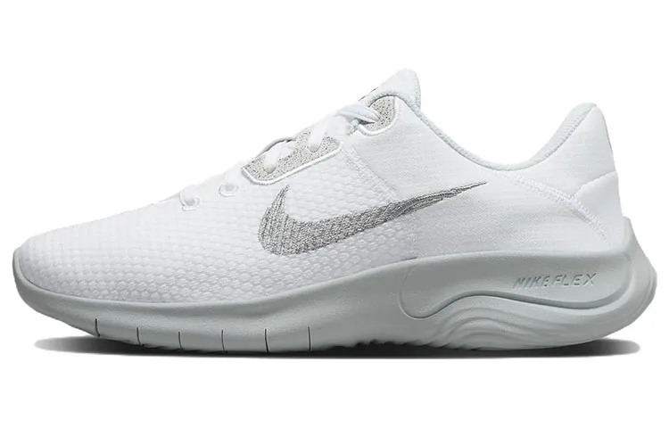 Nike Flex Experience Run 11 Wide 'White Metallic Silver' Women's