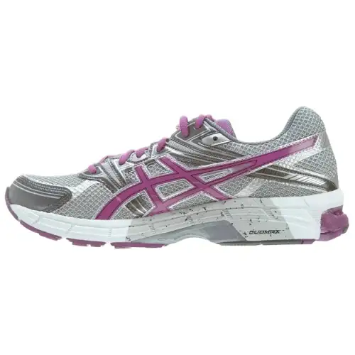 ASICS GT 1000 Abrasion Resistant Low top Running Shoes Women's Silver Purple
