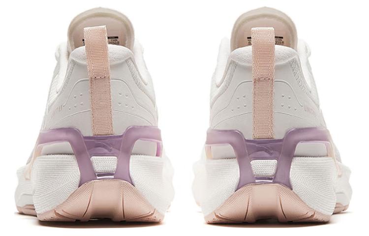 Anta Burning Refinement Cushioning, Wear Resistant Low top Running Shoes Women’s White Pink