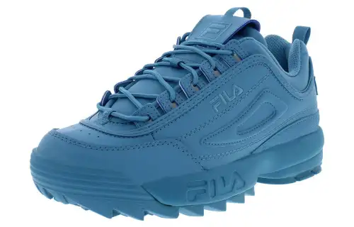 FILA Disruptor 2 Comfortable Round Toe Low top Running Shoes Women's Blue