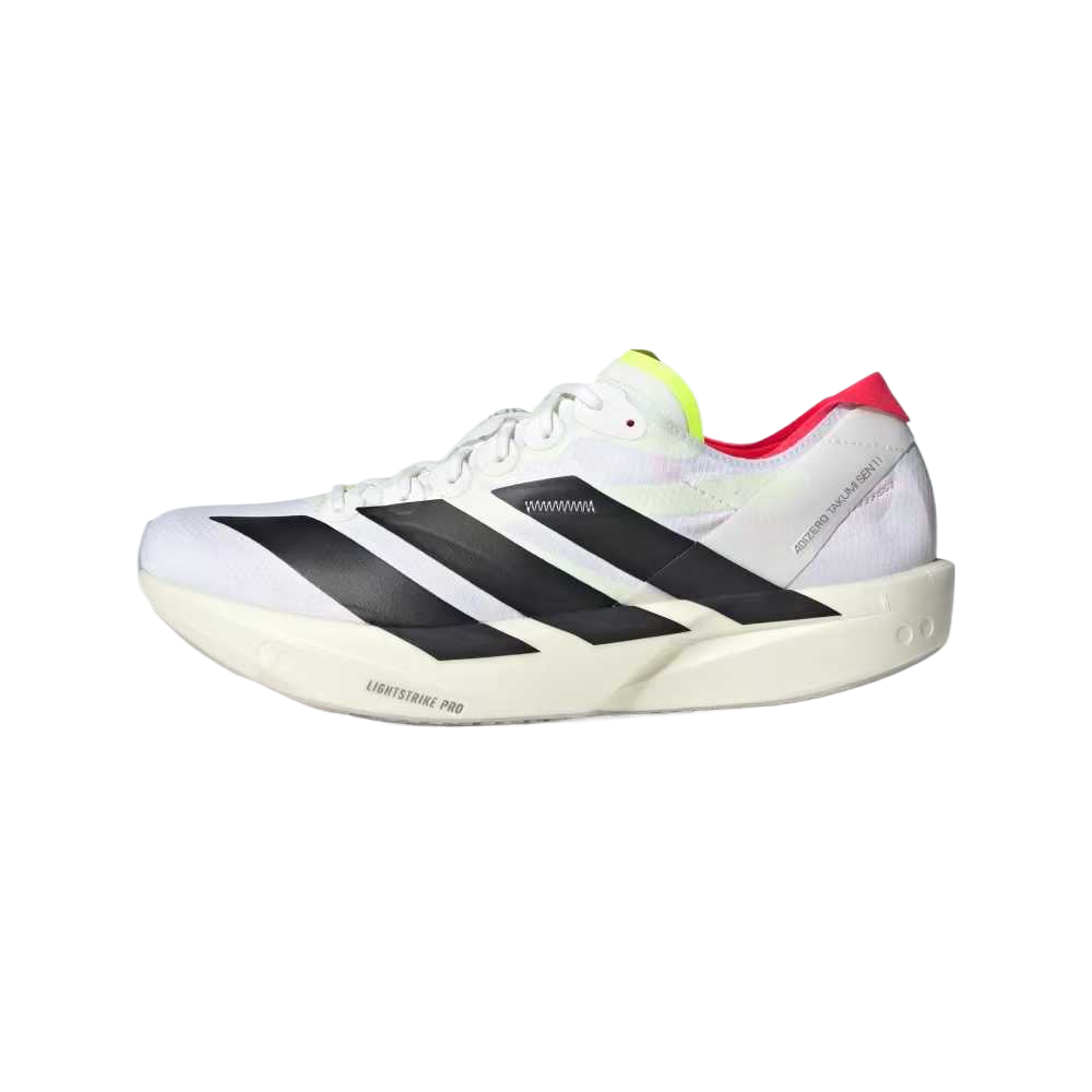 Adidas Adizero Takumi Sen 11 Leather Low top Casual Running Shoes Men’s White