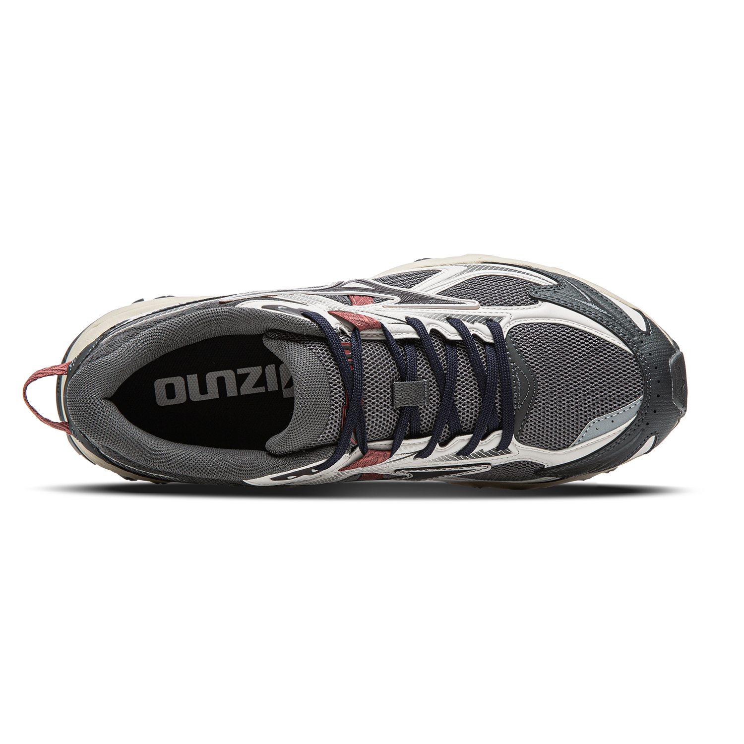 Mizuno FIYI TL Textile, Synthetic Leather EVA Midsole Casual Running Shoes Unisex Lead Gray