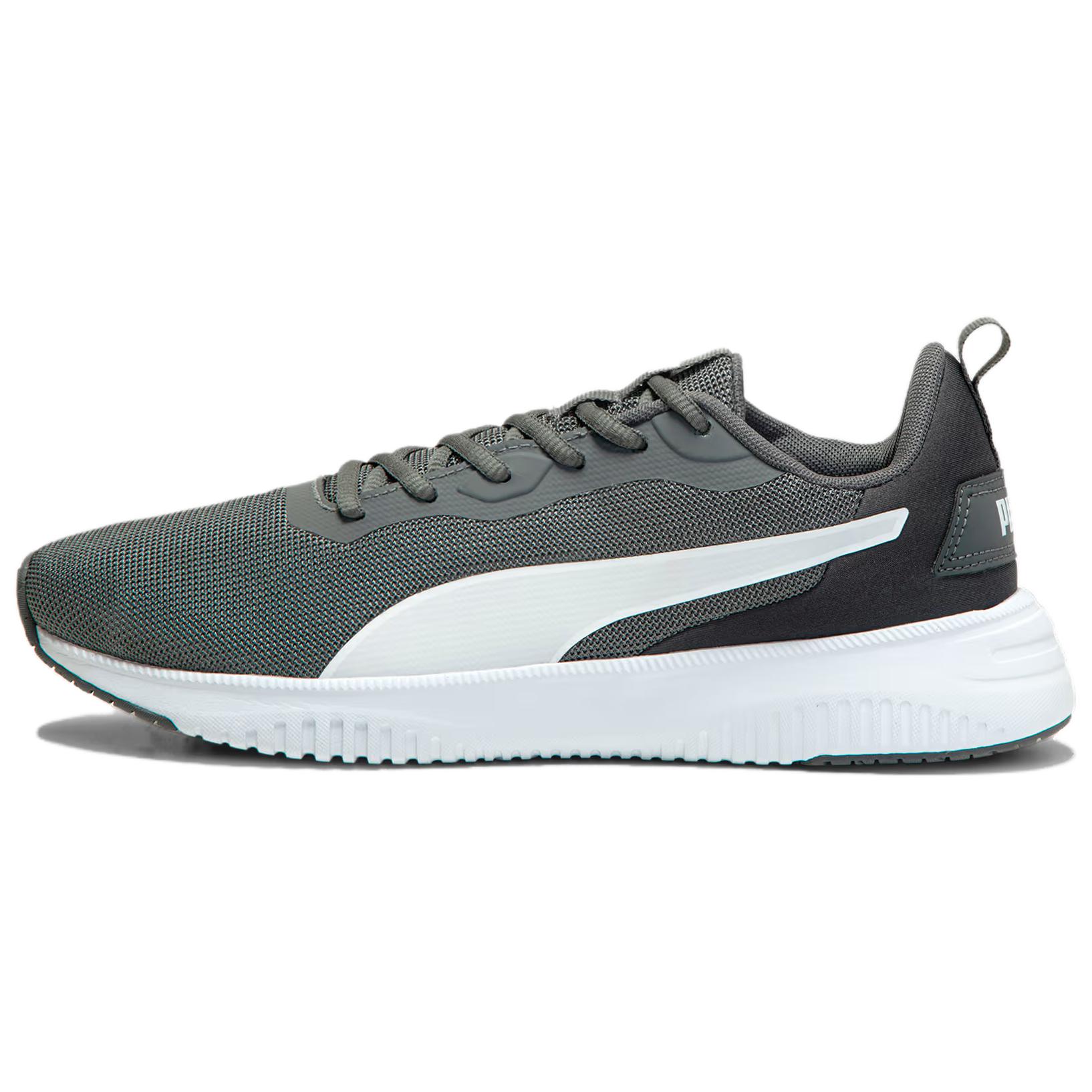 PUMA Flyer Fle Slip Resistant Abrasion Resistant Low top Running Shoes Men's Gray