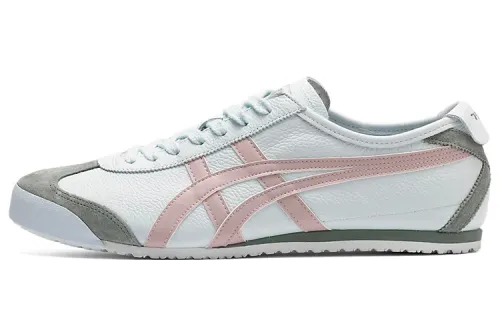 Onitsuka Tiger MEXICO 66 Running Shoes Unisex Low Top Gray Pink