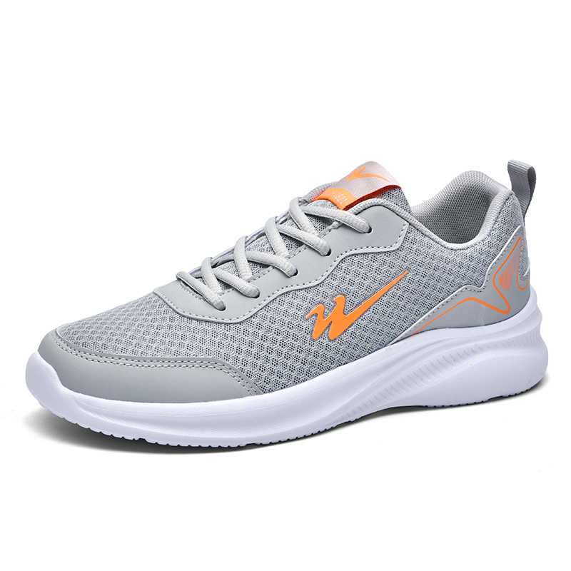 Binary Low top Running Shoes Men’s Gray Orange