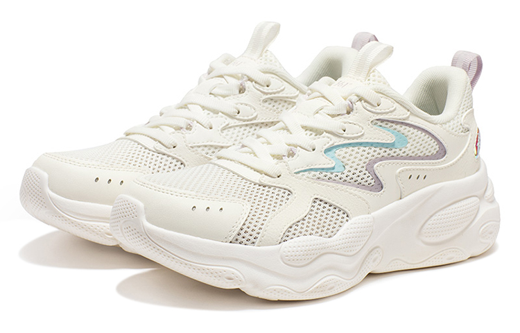 361° Slip Resistant, Abrasion Resistant, Breathable Low top Running Shoes Women’s White Blue