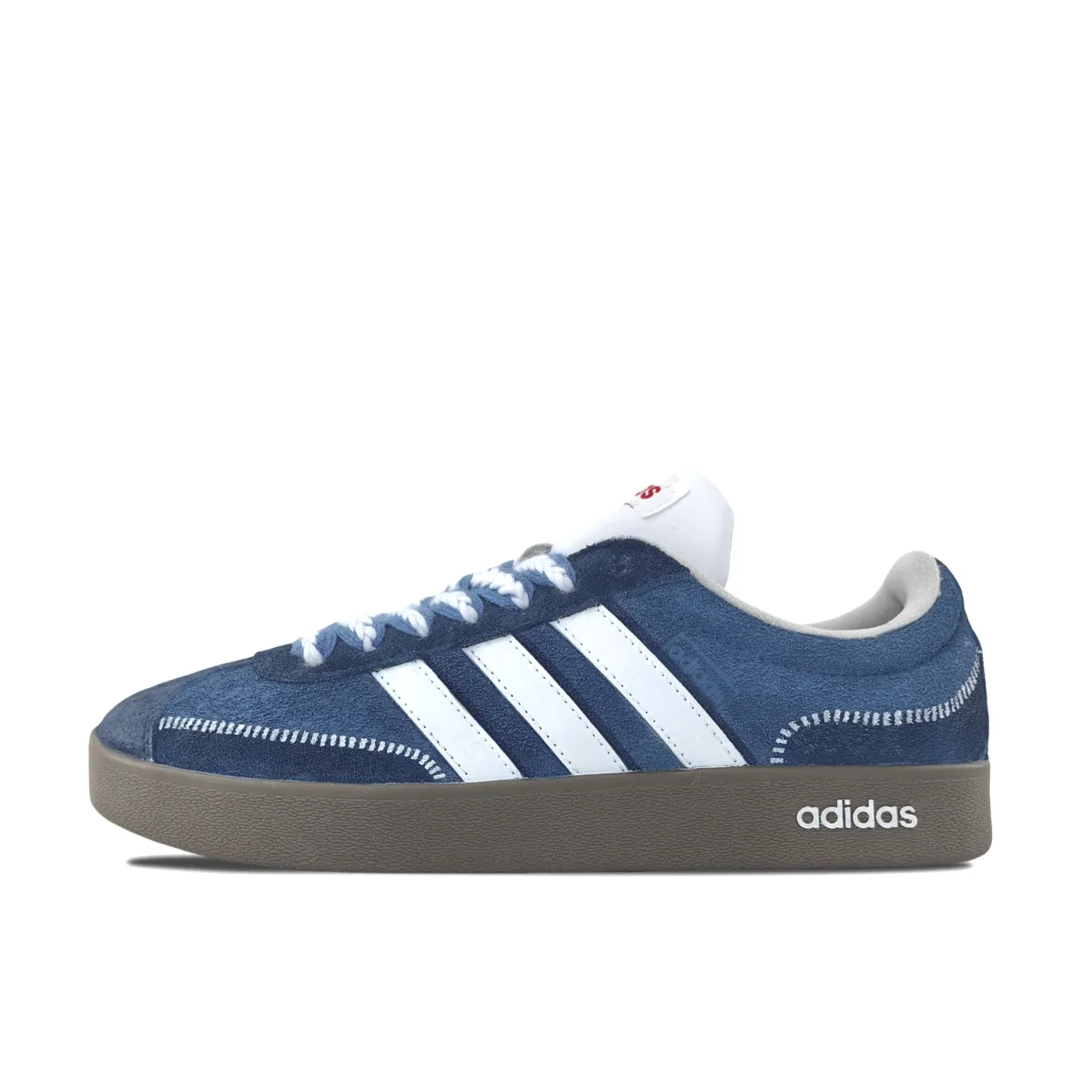 Adidas VL COURT 2.0 Abrasion Resistant Abrasion Resistant Low top Skateboard Shoes Blue