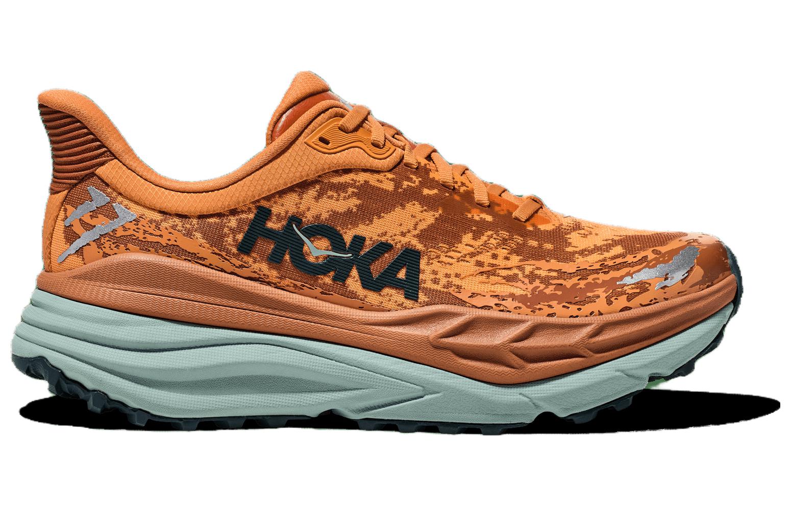 HOKA ONE ONE Stinson 7 Logo-Printed Lace-Up Sneakers