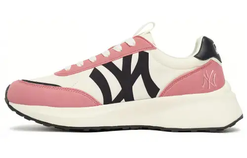 MLB Chunky Jogger Chunky Sneakers Unisex Low Top Pink/White Color