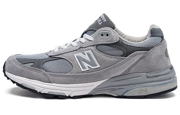 New Balance NB 993 Breathable Low top Casual City Commuting Running Shoes Men's Gray Made In USA