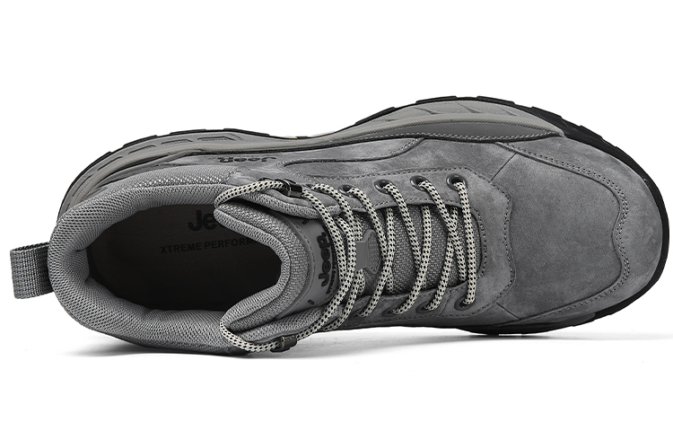 Jeep Mid top Outdoor Shoes Men’s Gray
