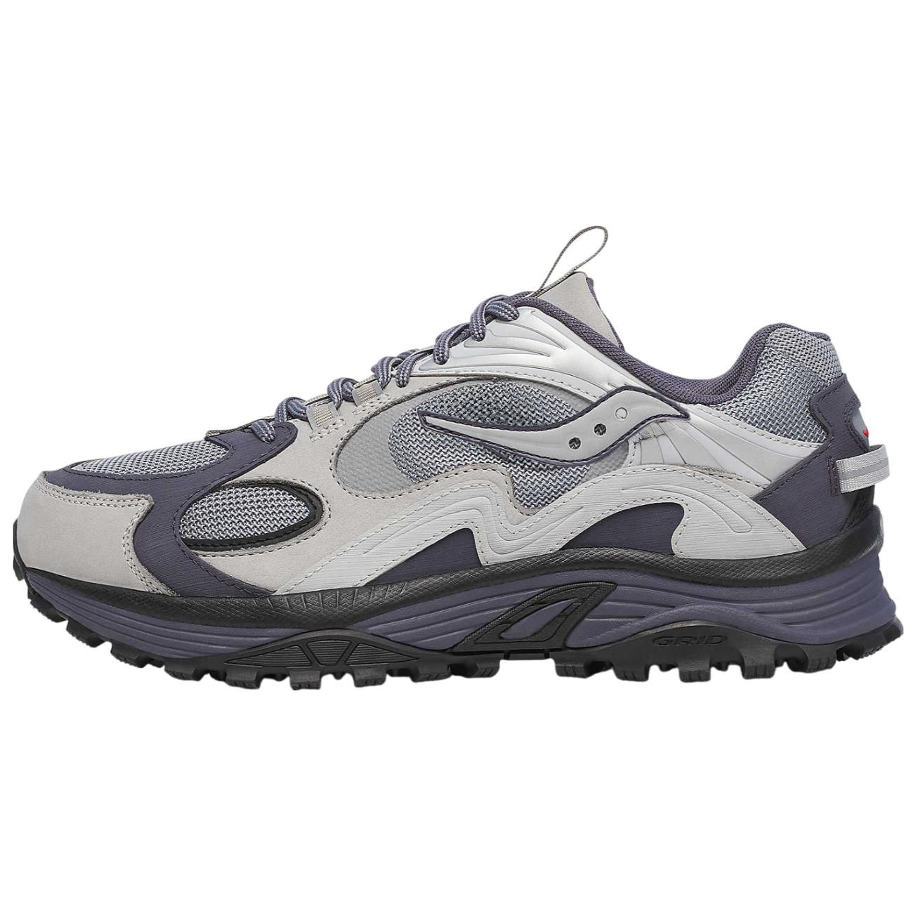 Saucony Grid Aura X Grey Pack Grey Silver