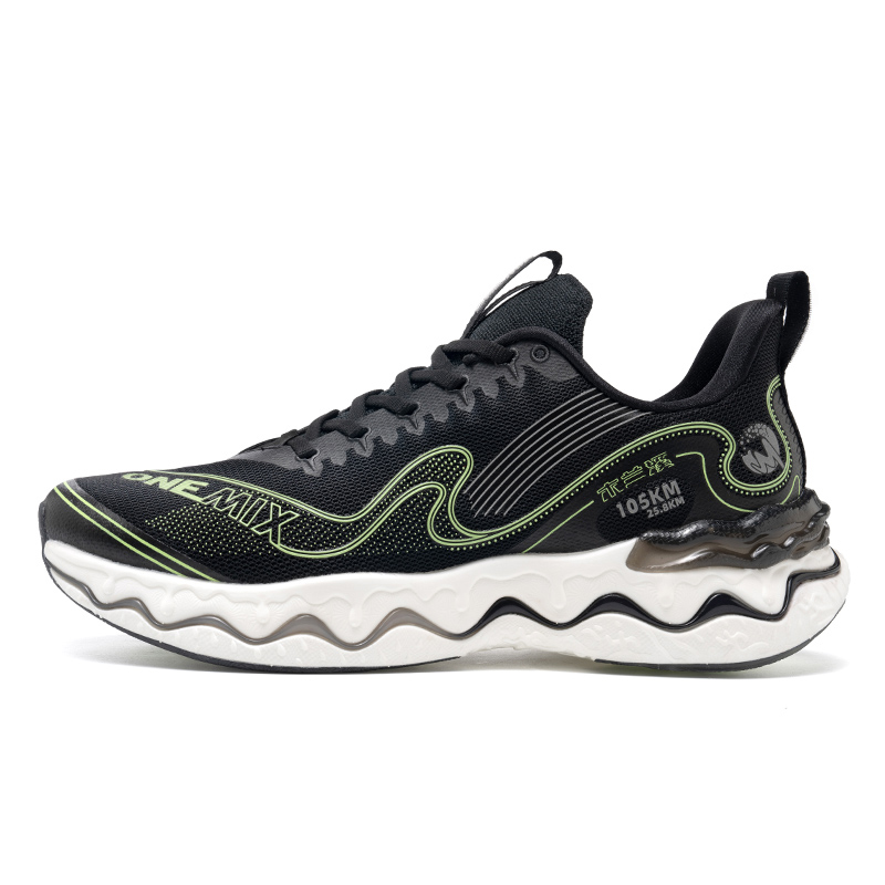 ONEMIX Mulan Creek Running Shoes Unisex Day And Night Black