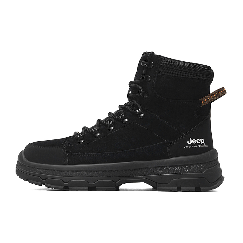 Jeep High top Outdoor Shoes Men’s Black